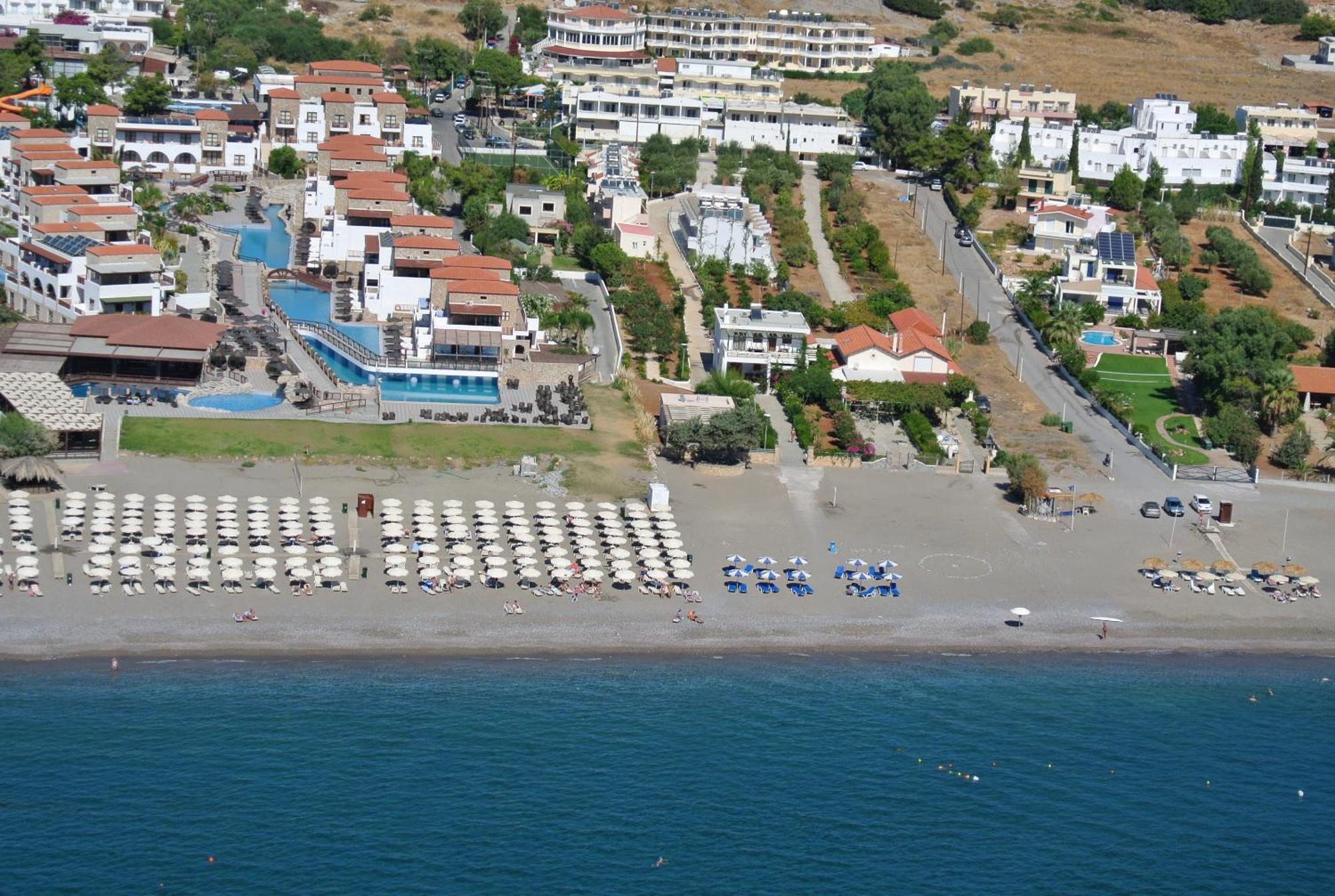 Amaryllis Front Beach Hotel Lardos Bagian luar foto