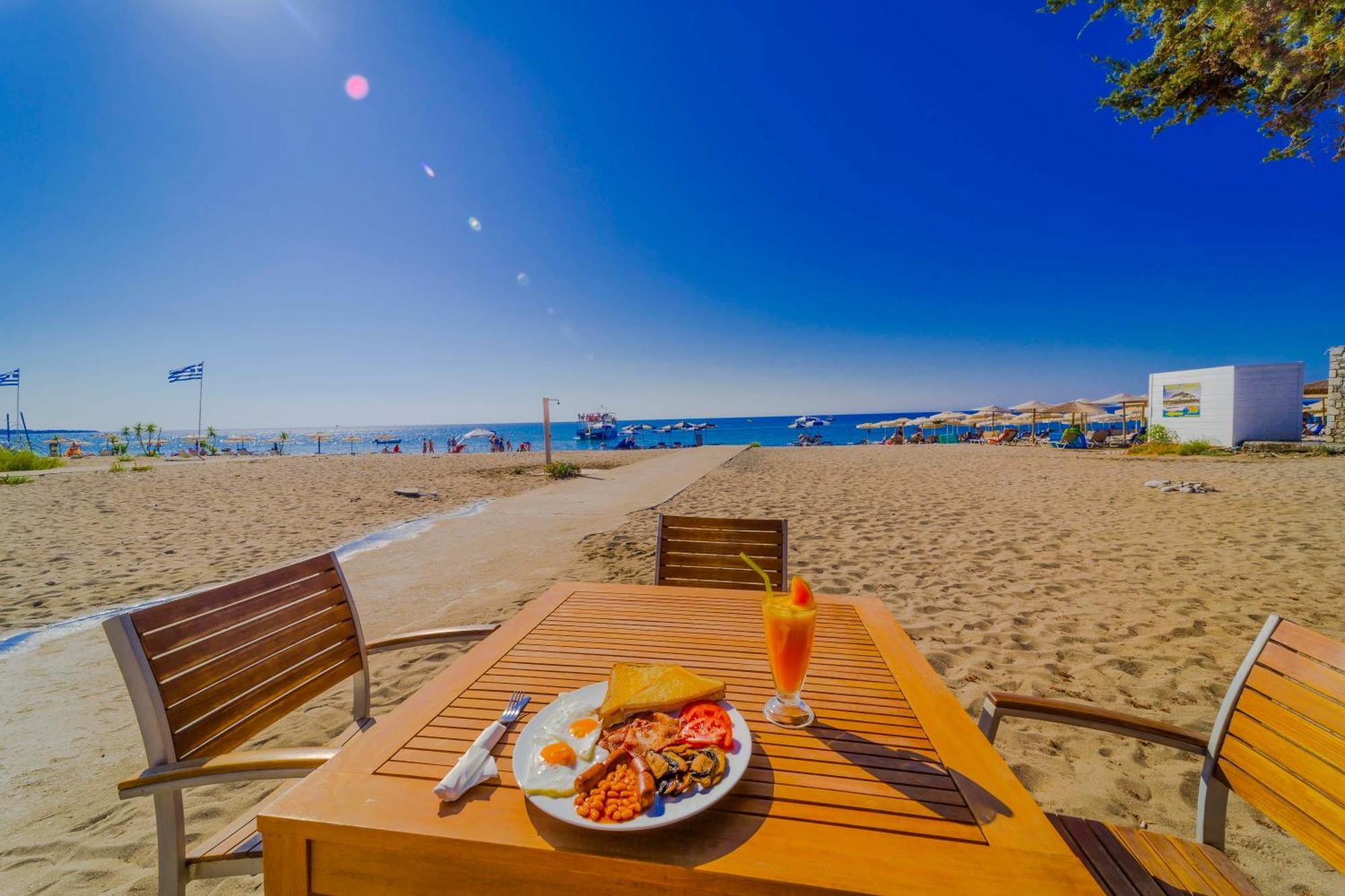 Amaryllis Front Beach Hotel Lardos Bagian luar foto