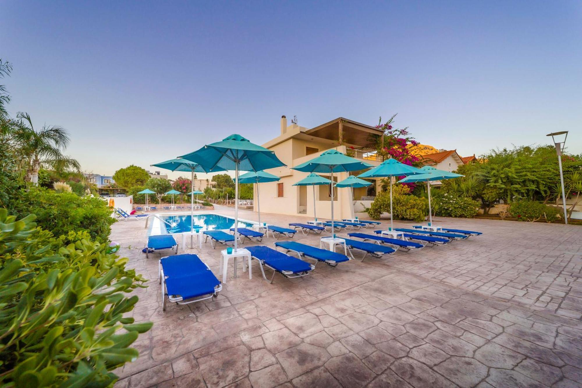 Amaryllis Front Beach Hotel Lardos Bagian luar foto